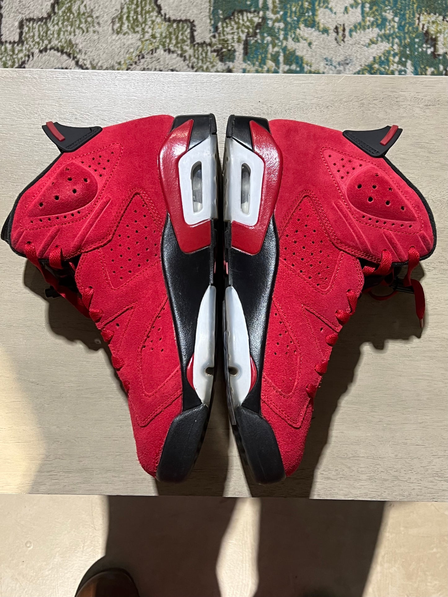 AIR JORDAN 6 TORO BRAVO used sz 10