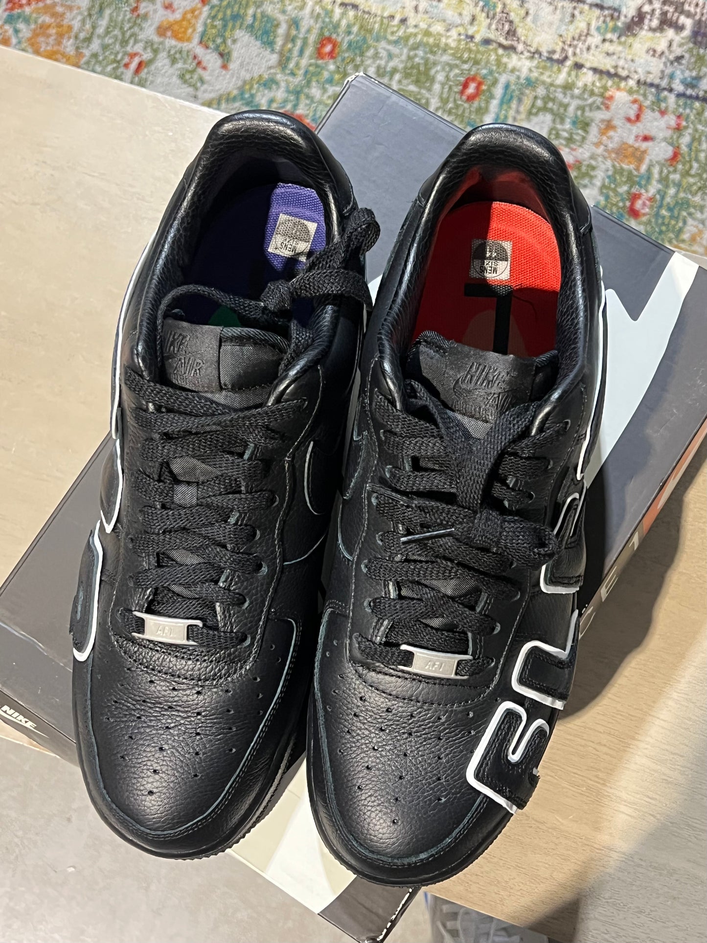 CPFM Black Air Force 1 Used SZ 11