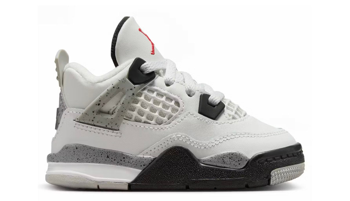 Air Jordan 4 Retro OG TD White Cement 2025