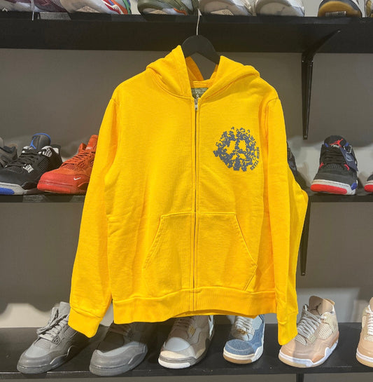 Denim Tears Uni Yellow Zipup