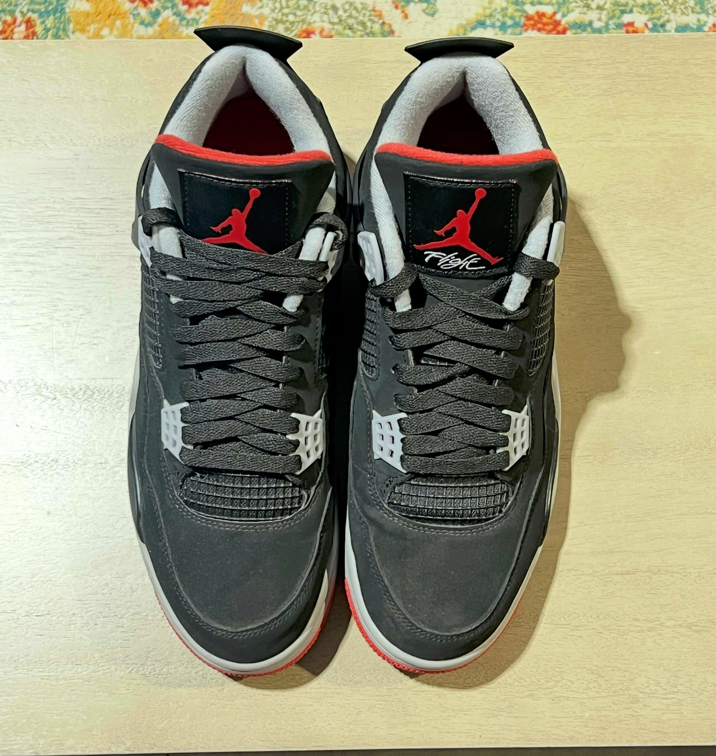 Jordan 4 bred 2019 used sz 10 NB