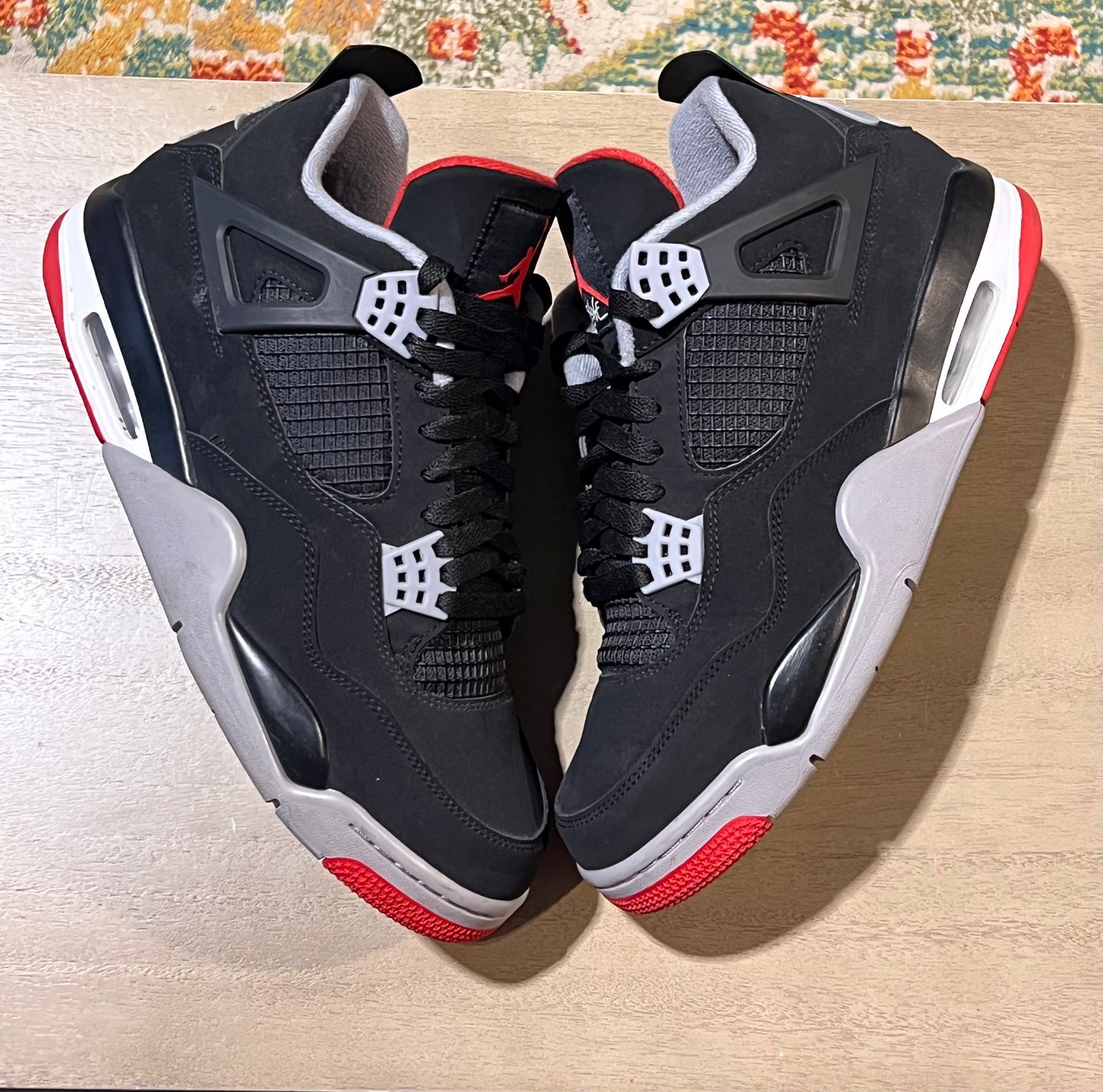 Jordan 4 bred 2019 used sz 10 NB