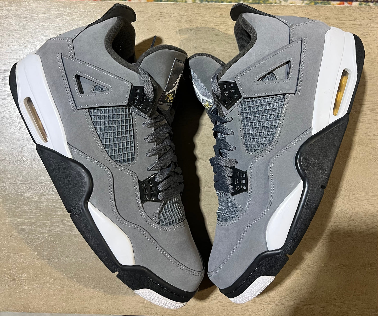 Jordan 4 Cool Grey Used Sz 12