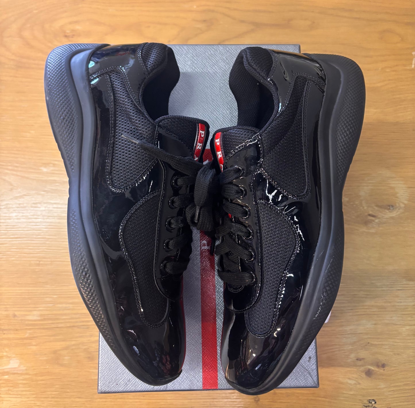 Prada Americas Cup Black Used