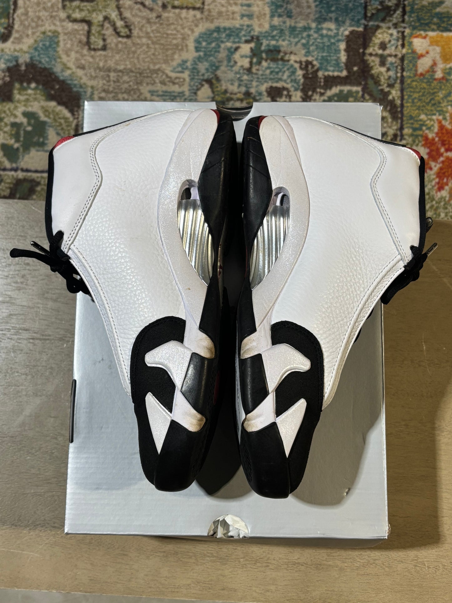 Jordan 14 Black Toe Used Sz 9