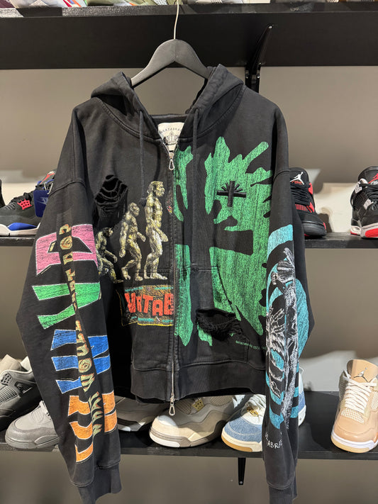 Vertabrae Montage Black Jacket