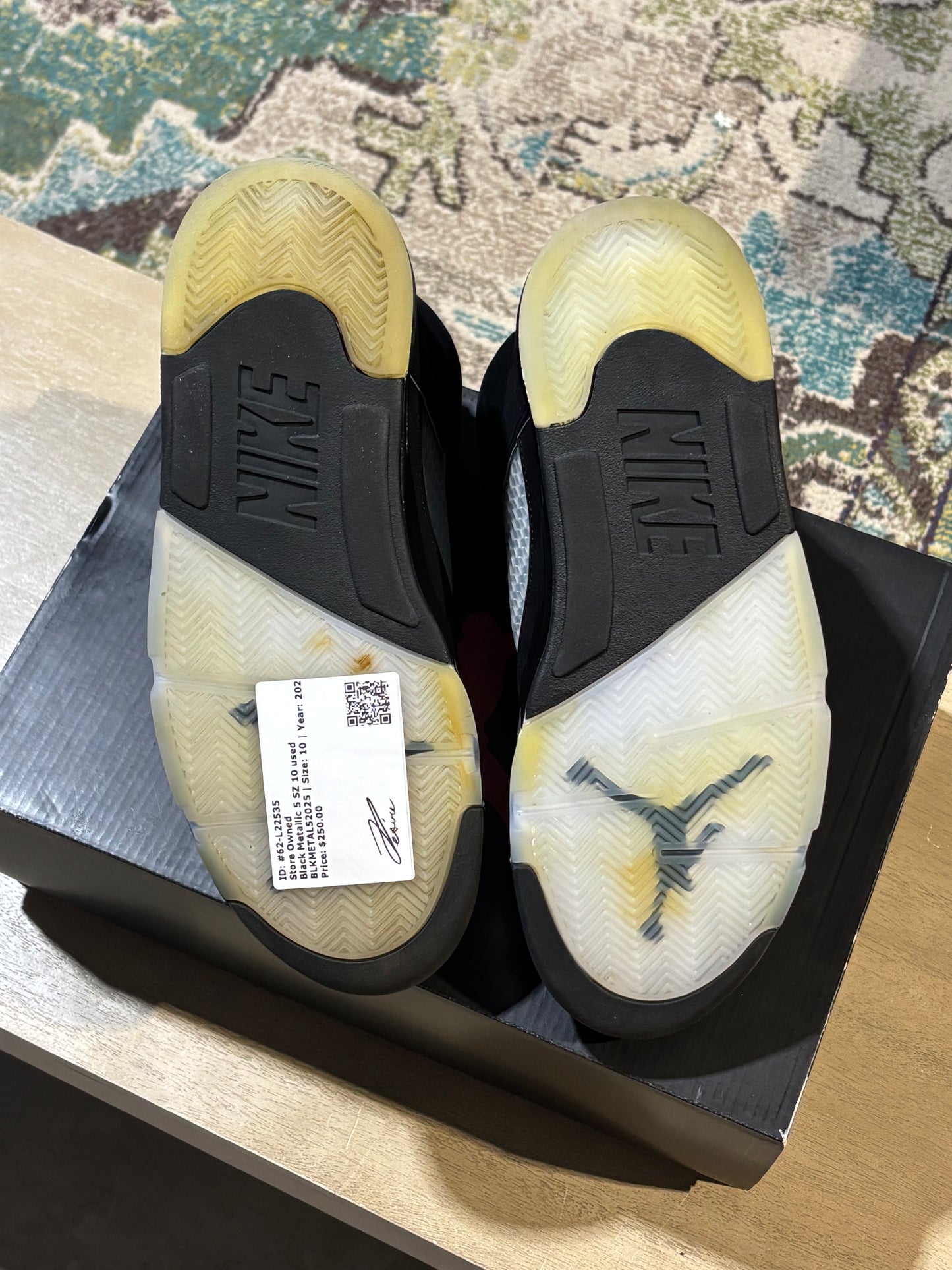 Black Metallic 5 SZ 10 used