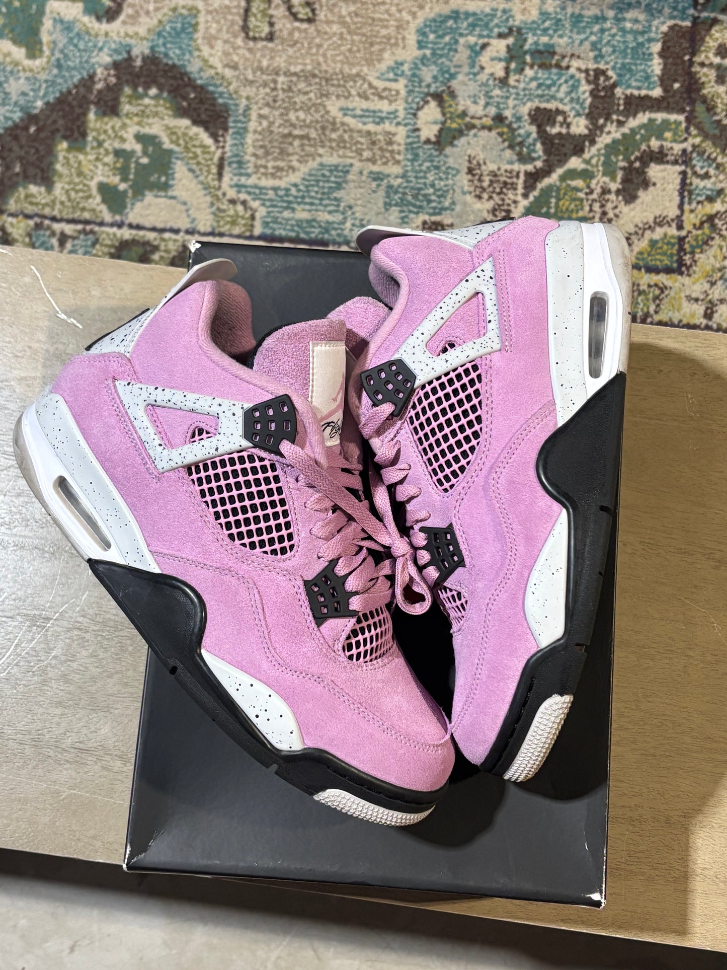 Jordan 4 Orchid Used 10.5W/9M