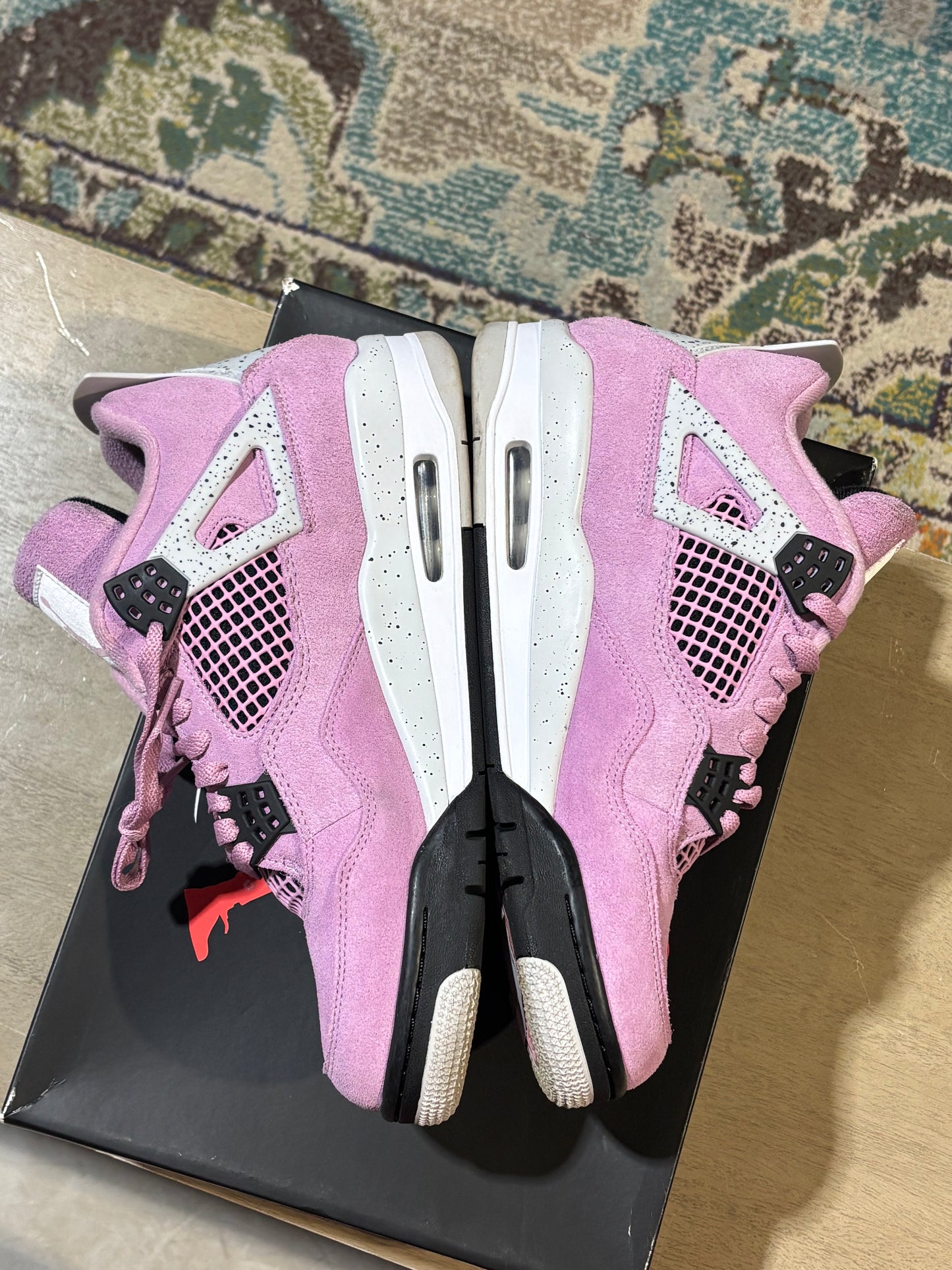 Jordan 4 Orchid Used 10.5W/9M