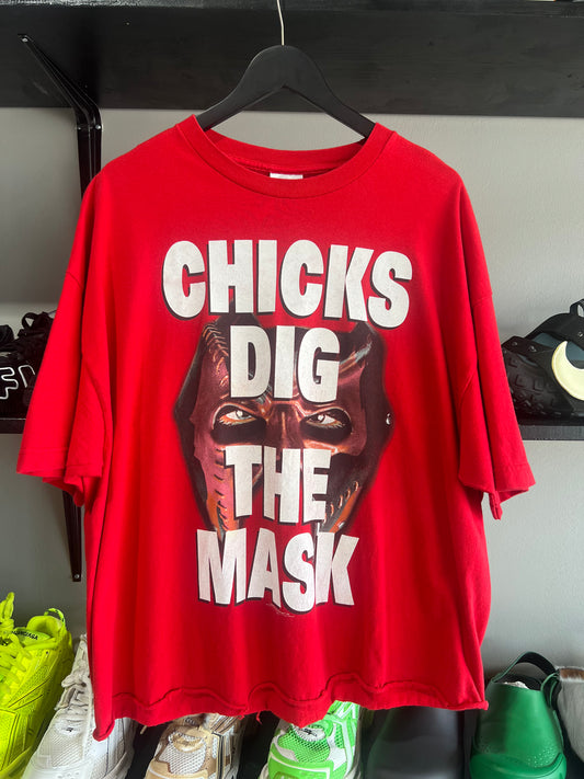 chicks dig the mask Kane tee