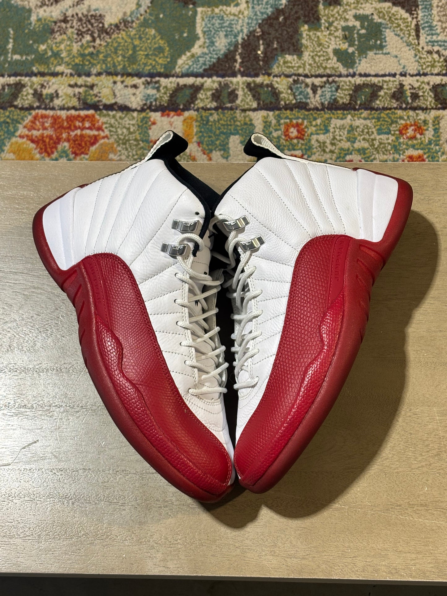 Jordan 12 Cherry Used Sz 9.5 NB