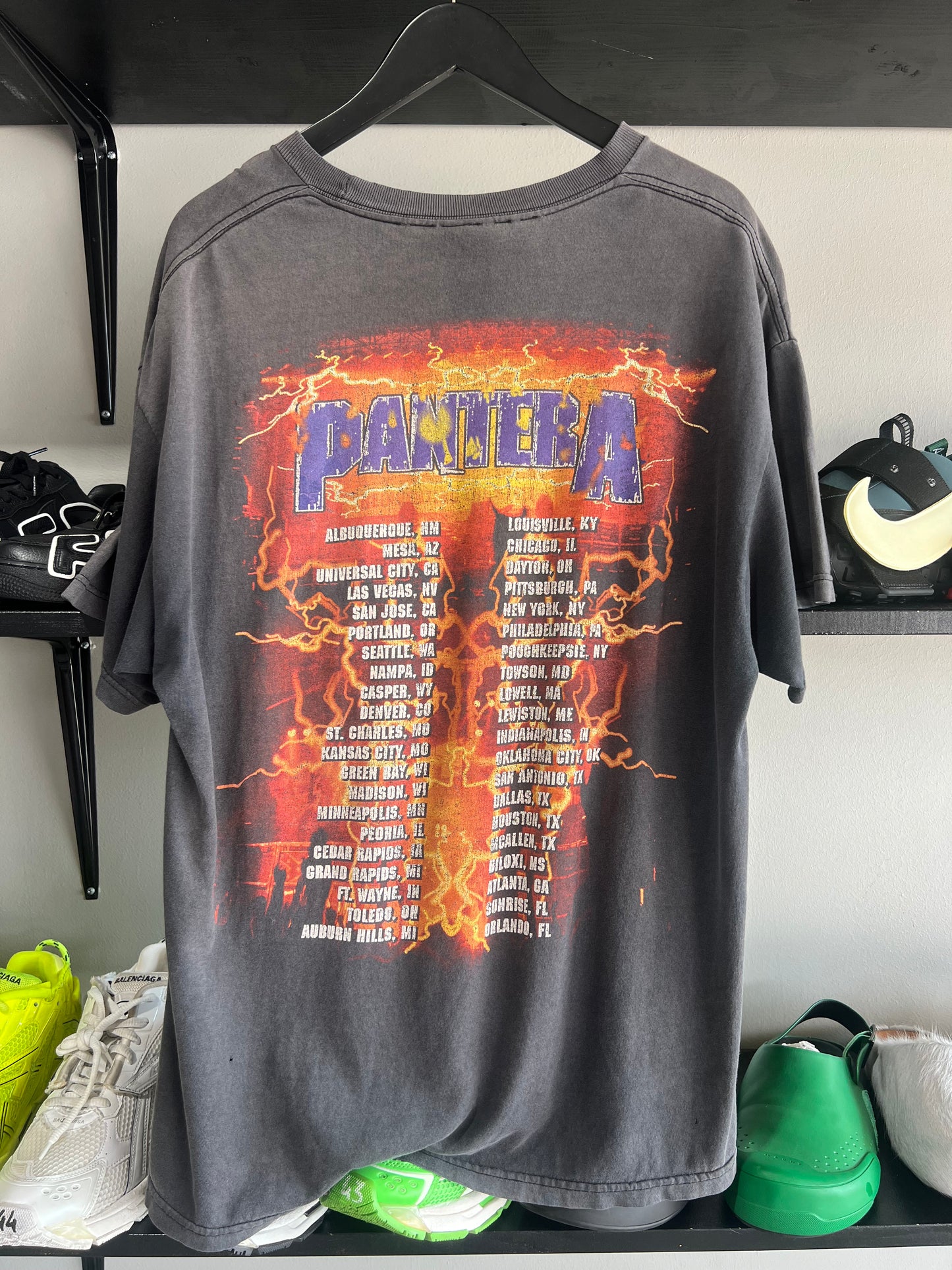vintage pantera tour tee