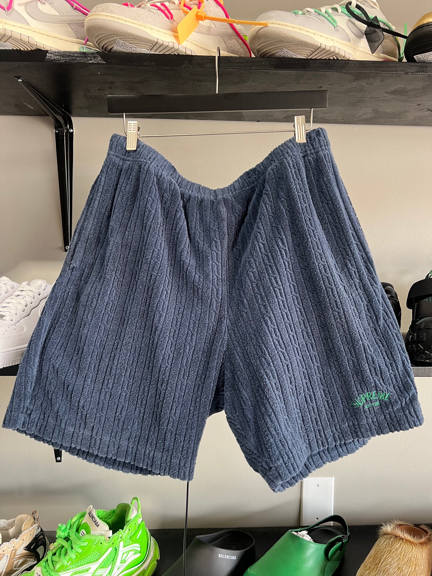 supreme navy short