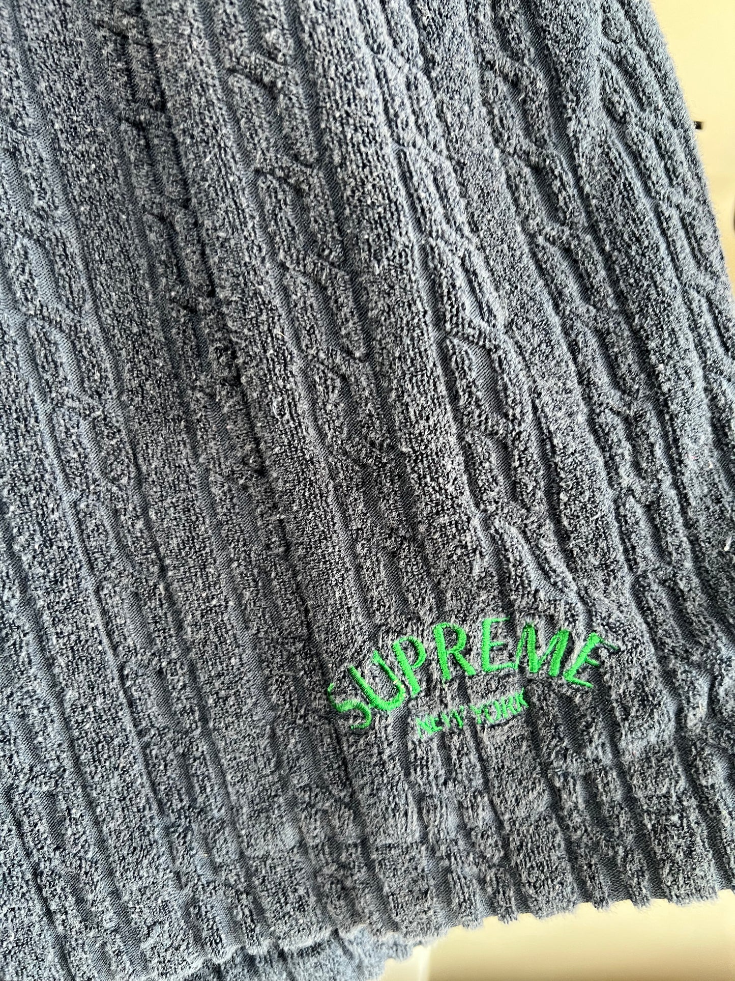 supreme navy short