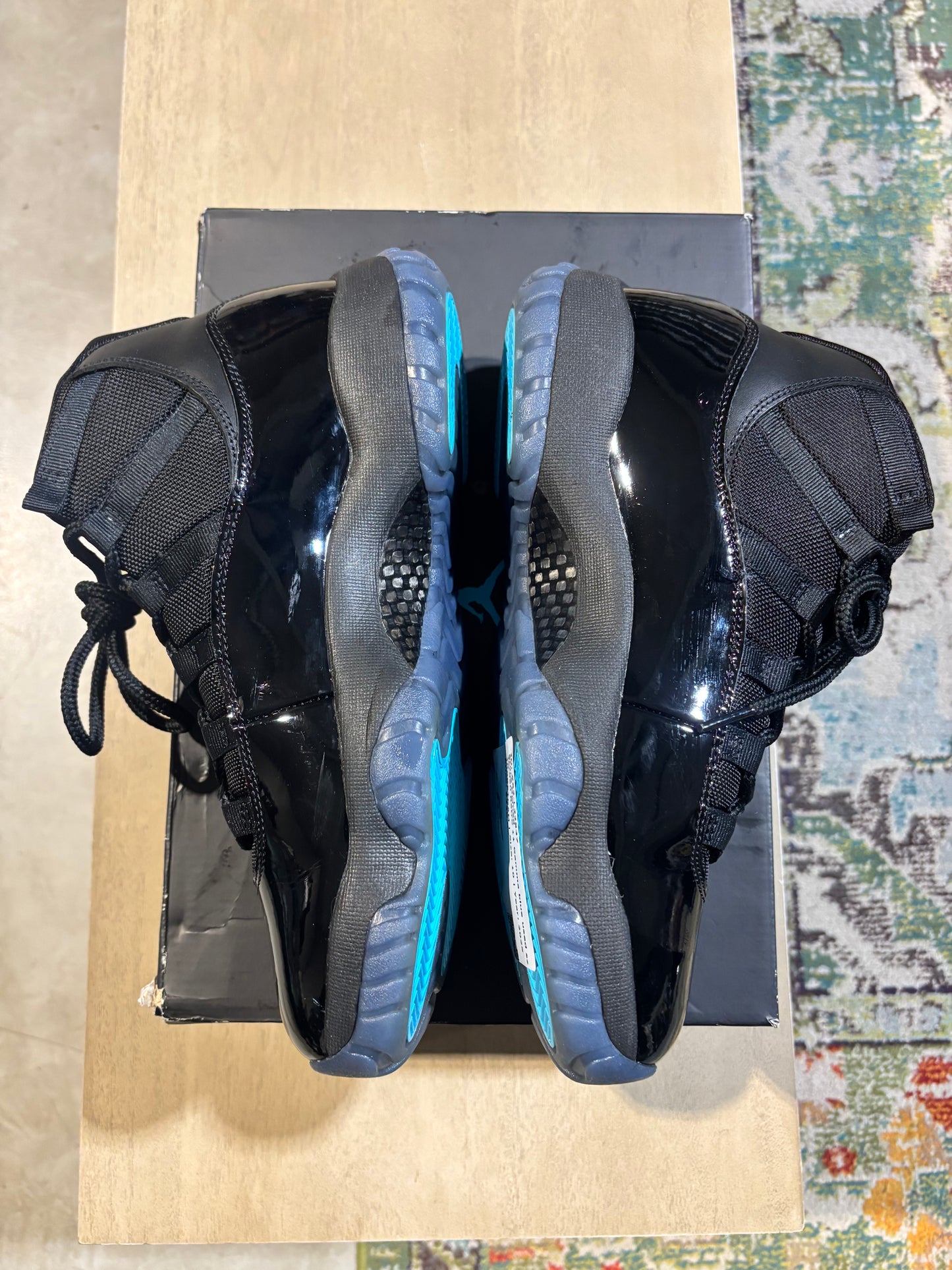 Jordan Retro 11 Gamma blue used sz 10