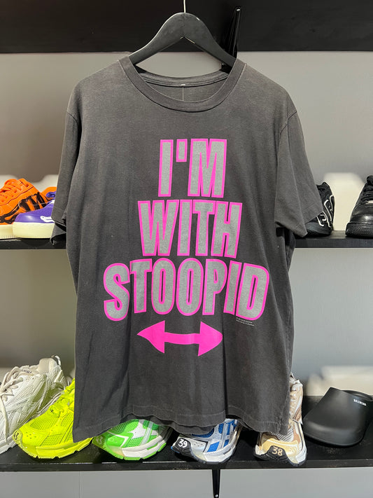 Alice Cooper Im with stupid tee black 91