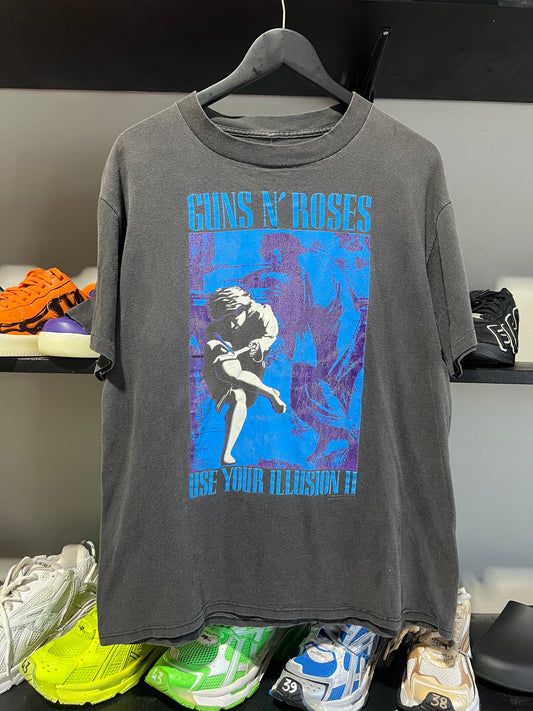 vintage guns n roses us your illusion tour tee