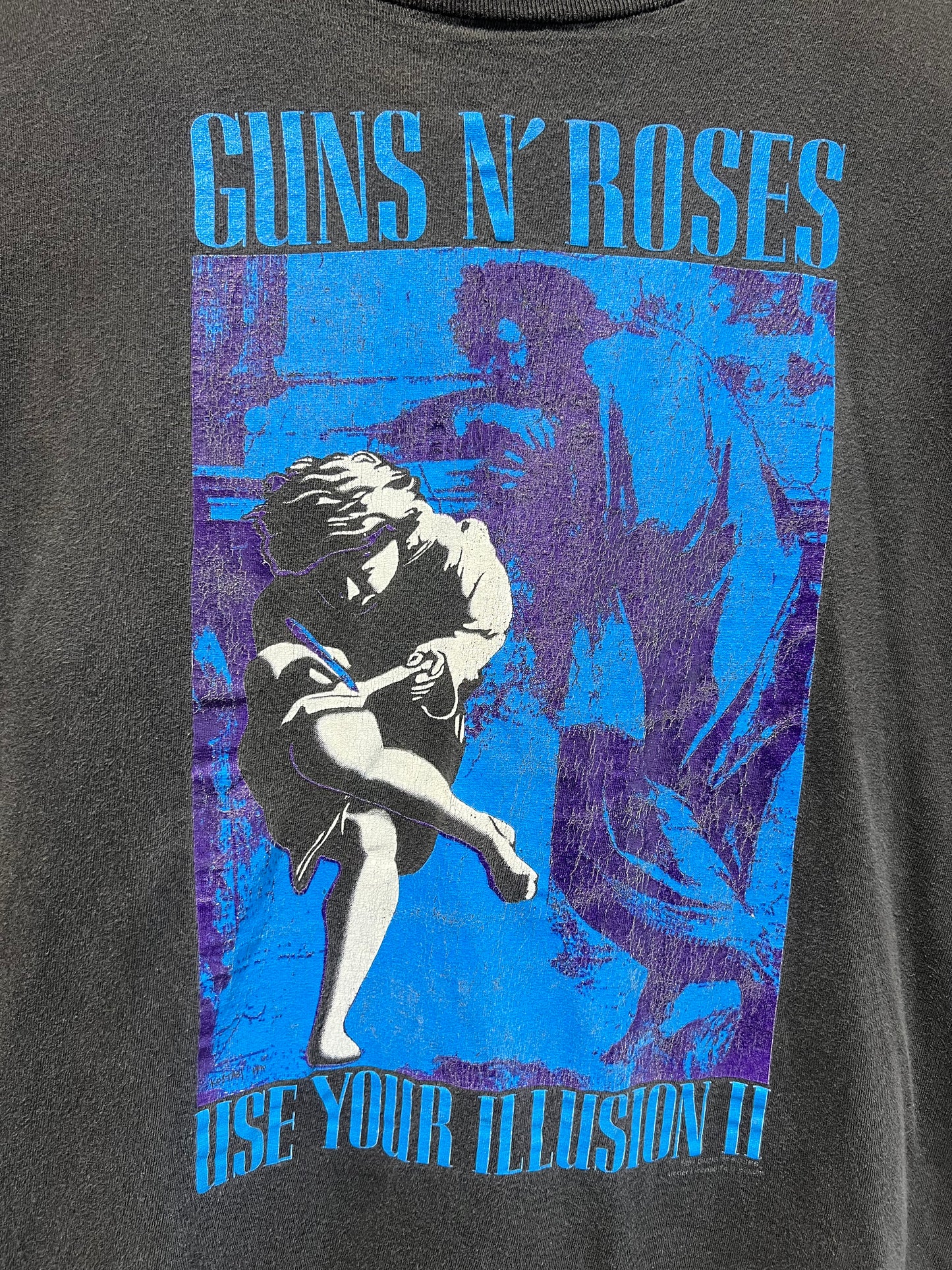 vintage guns n roses us your illusion tour tee