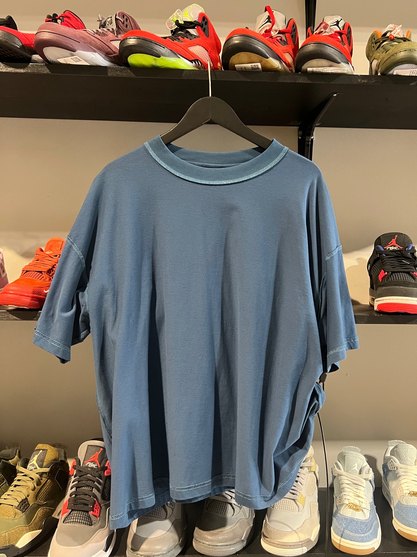Greedy unit tag tee