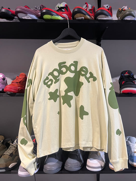 Sp5der olive and green beluga l/s