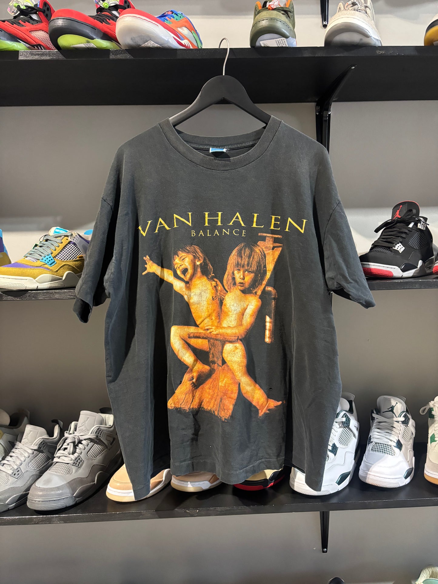 Vintage Van Halen Balance Tour Tee 95