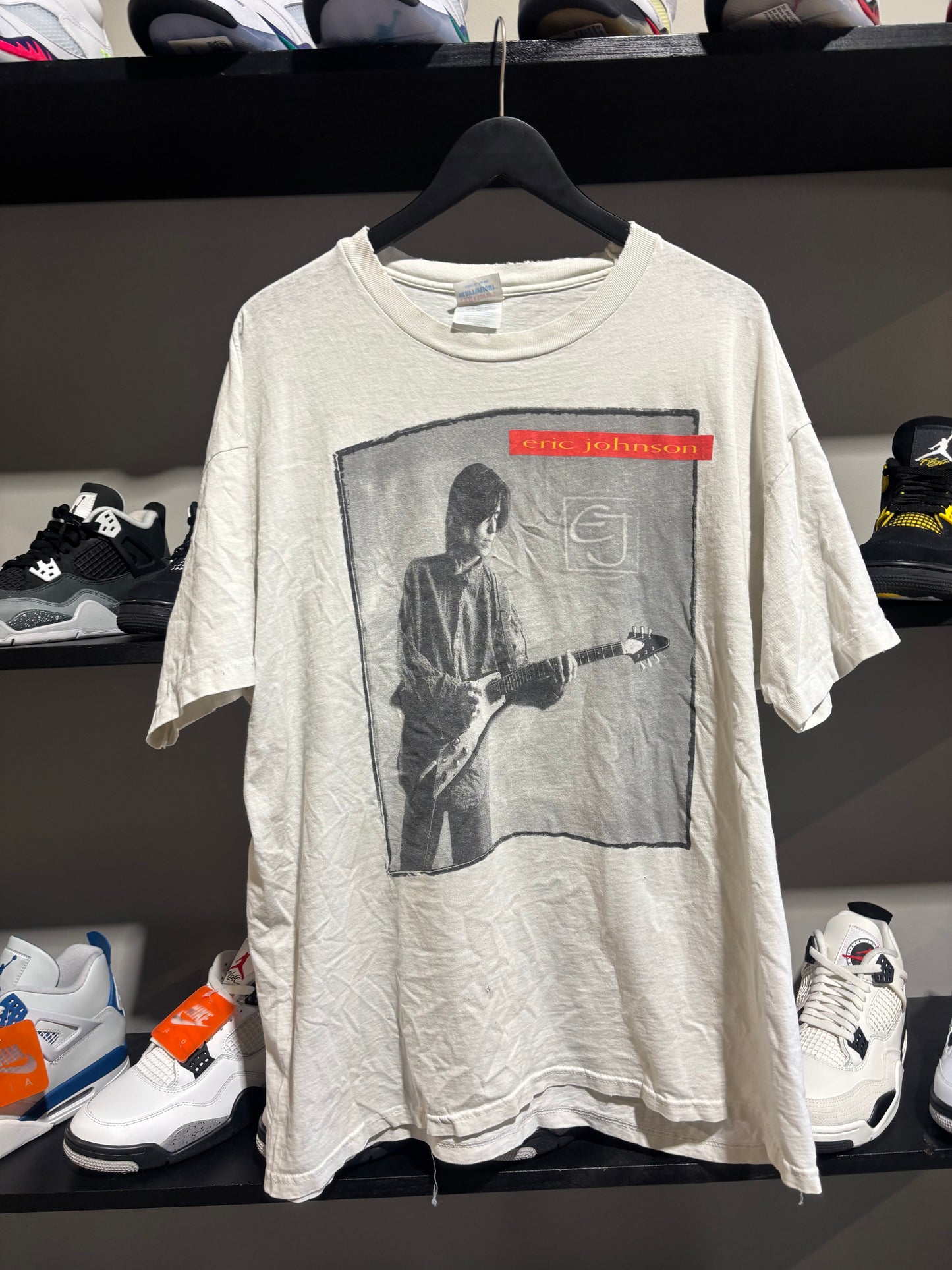 Vintage Eric Johnson 96 Tour Tee
