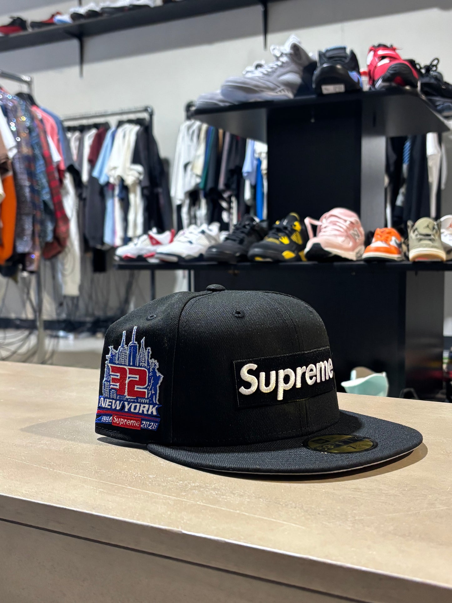 SUPREME BOGO BLACK FITTED NYC 2026