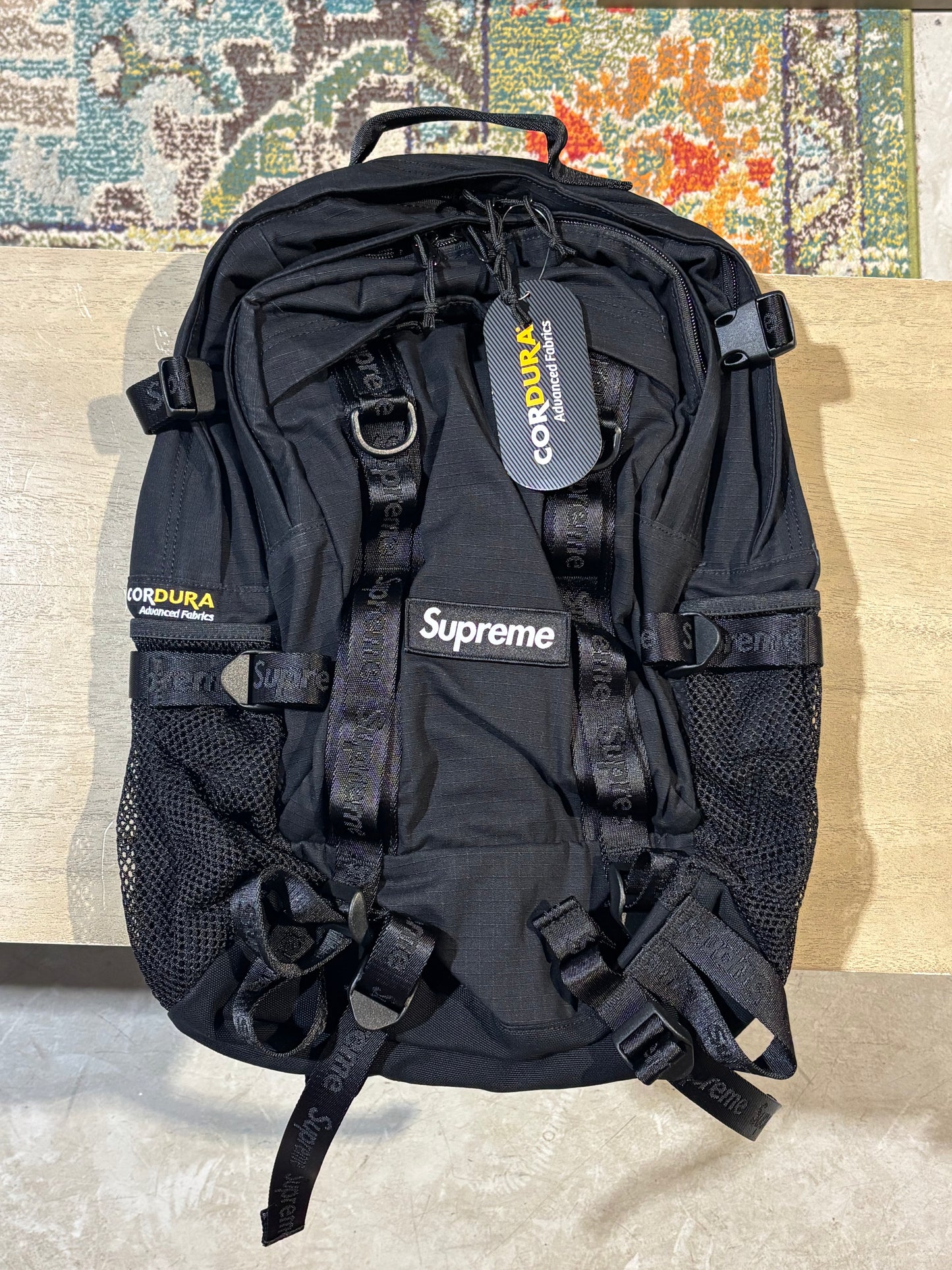 Supreme 2026 Black Bookbag