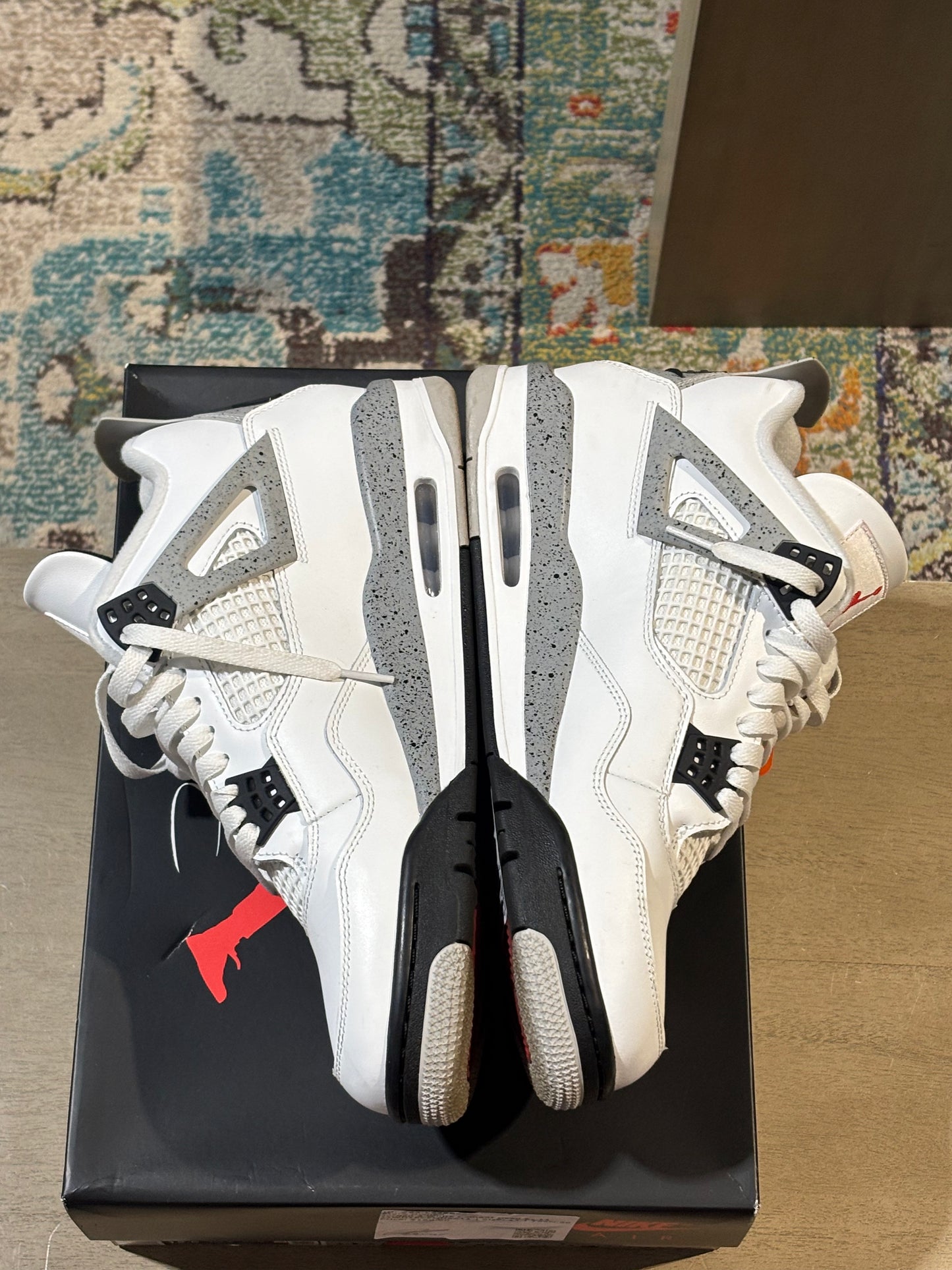 Jordan 4 White Cement Used Sz 11
