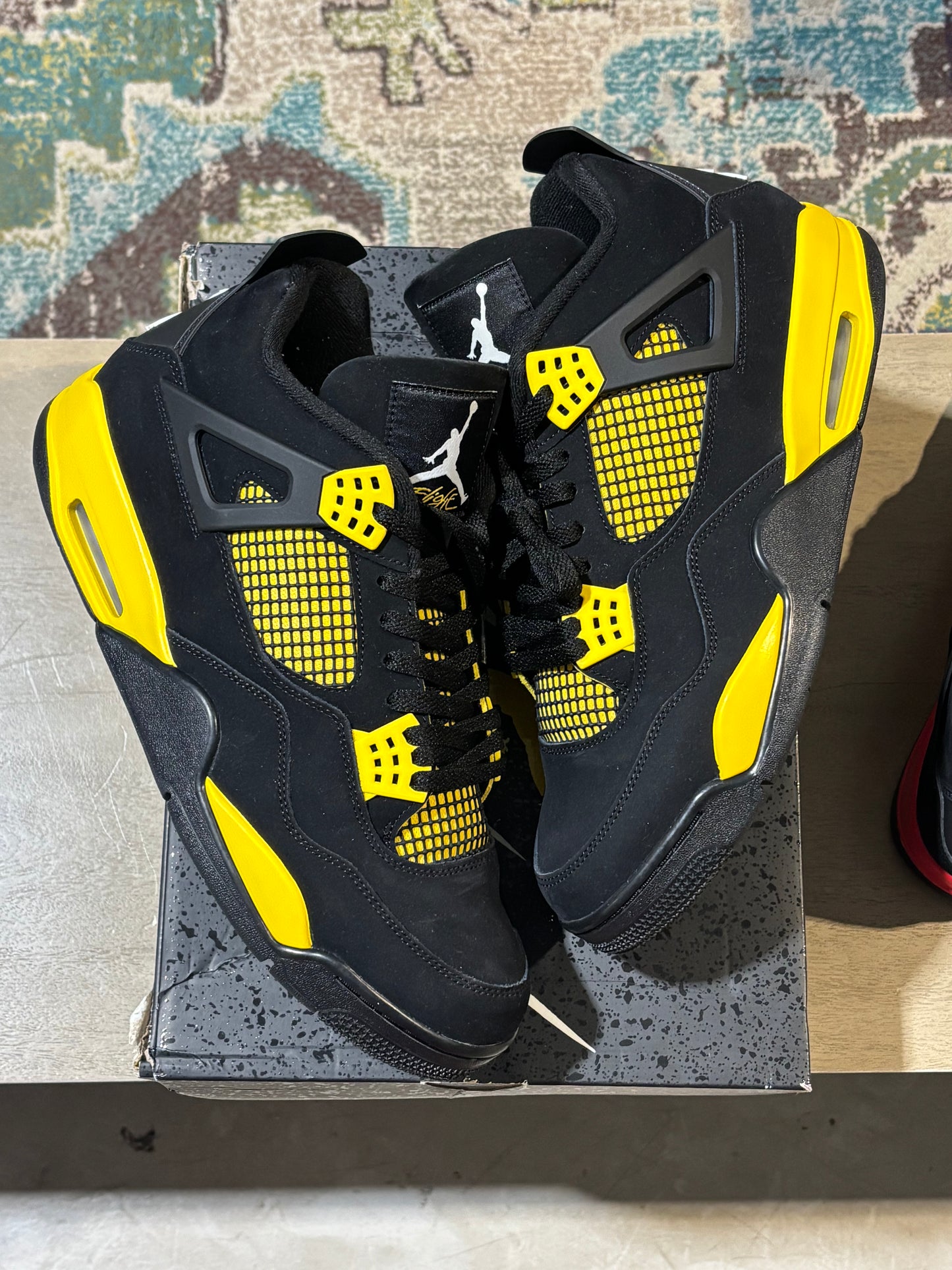 Jordan 4 Thunder Used Sz 13
