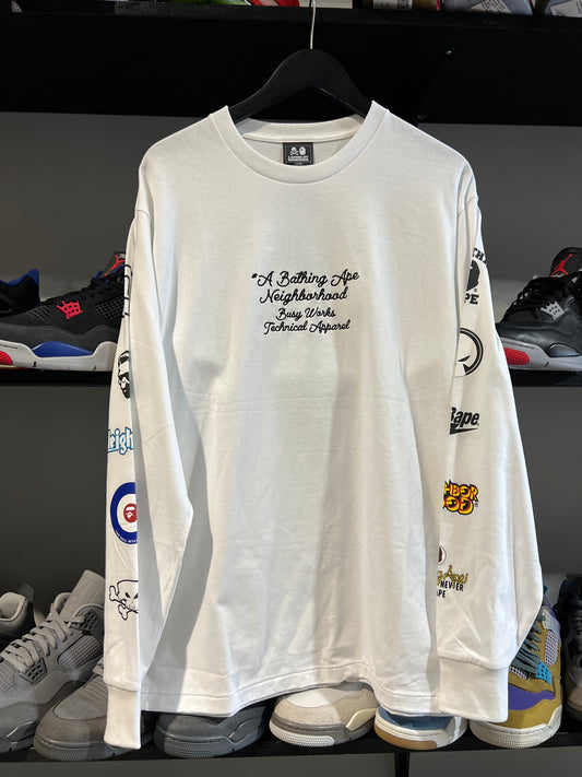 Bape Neighborhood Longsleeve Tee