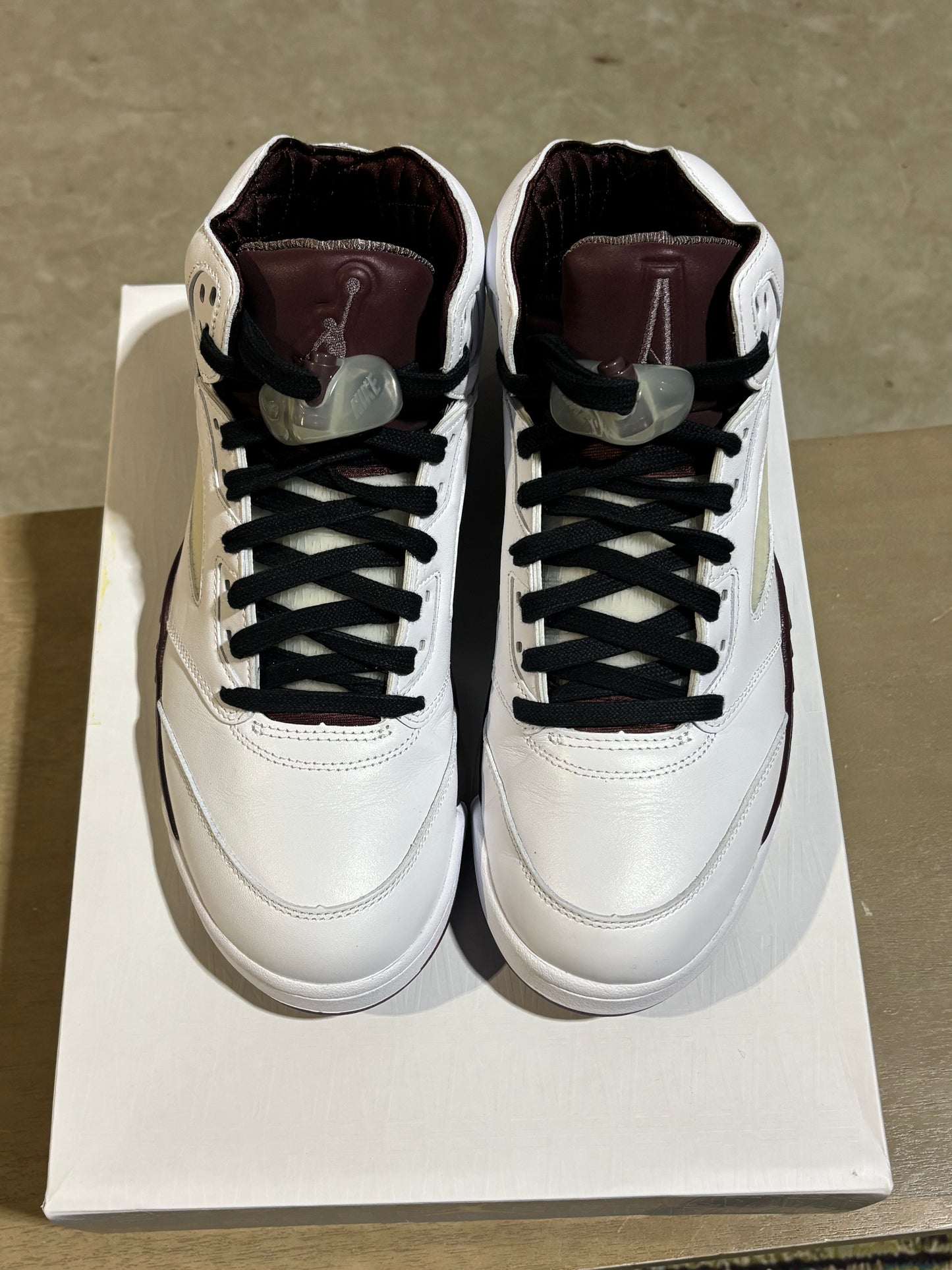 Jordan 5 A ma manure black collective used sz 10.5