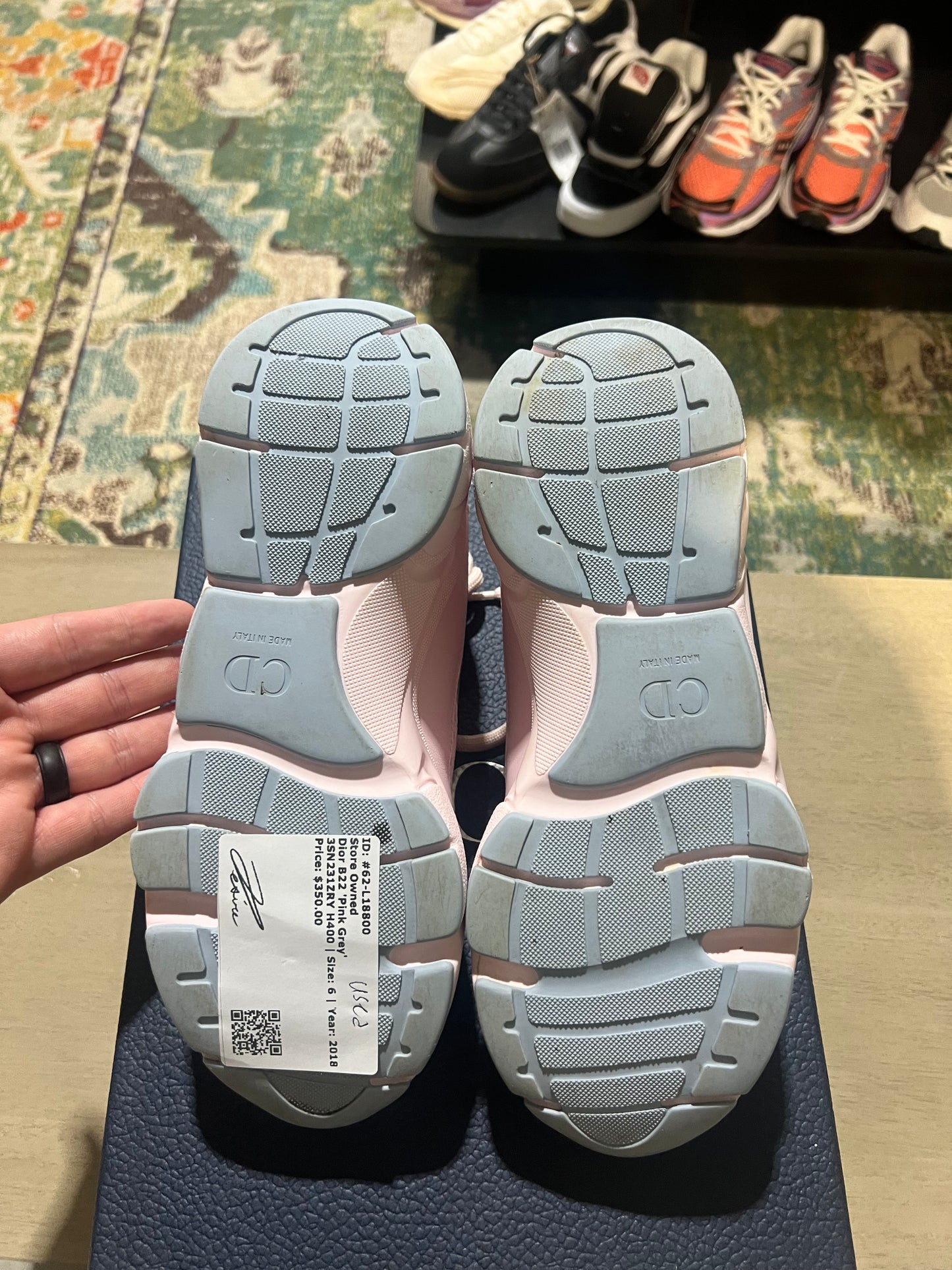 Dior B22 Pink Grey Used