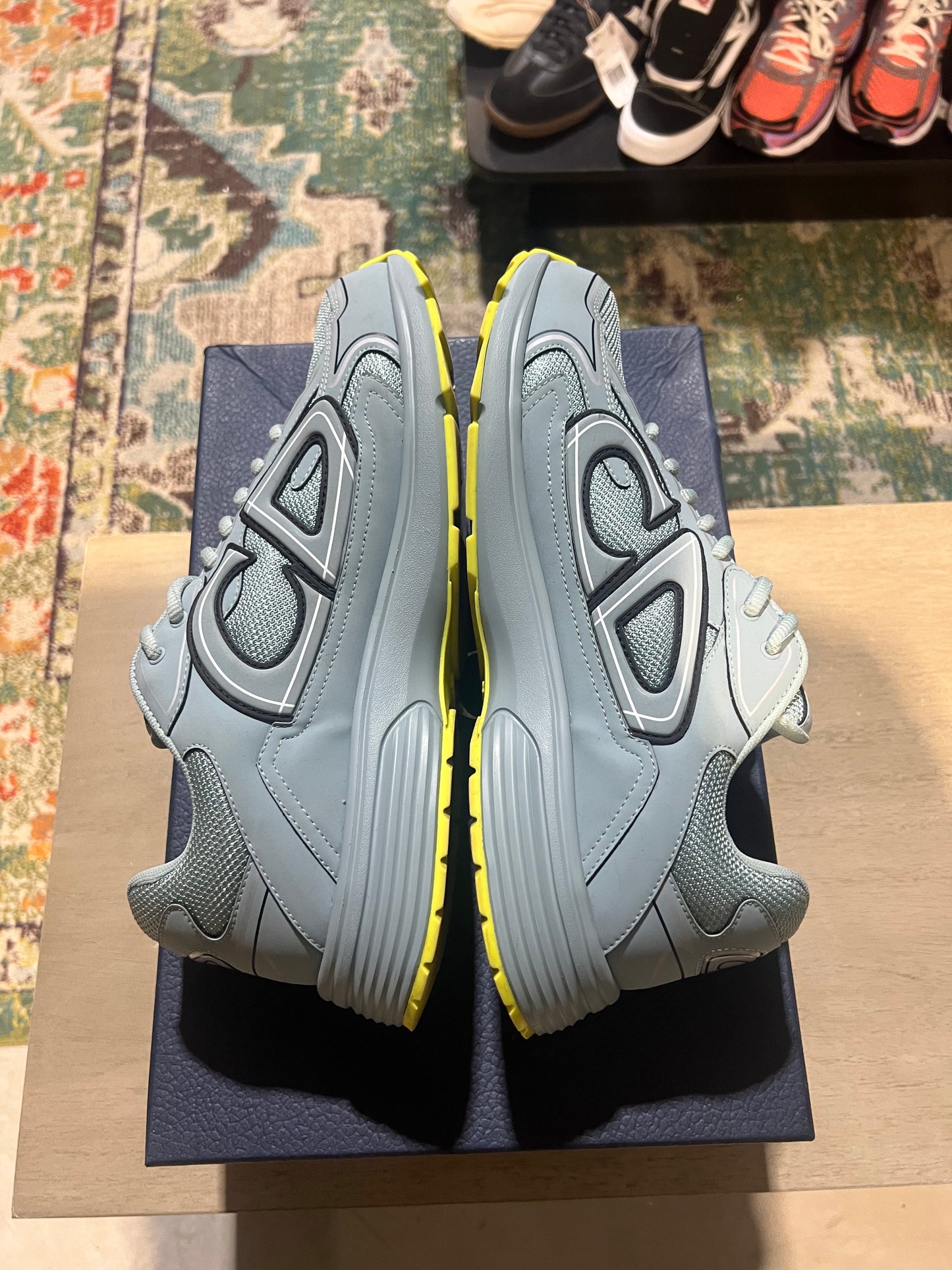 Dior B30 Reflective CD30 - Blue Neon Yellow Used