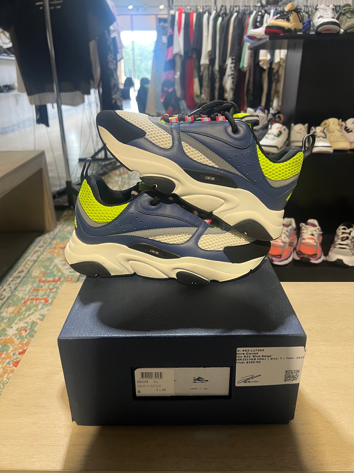 Dior B22 Blue Beige Used