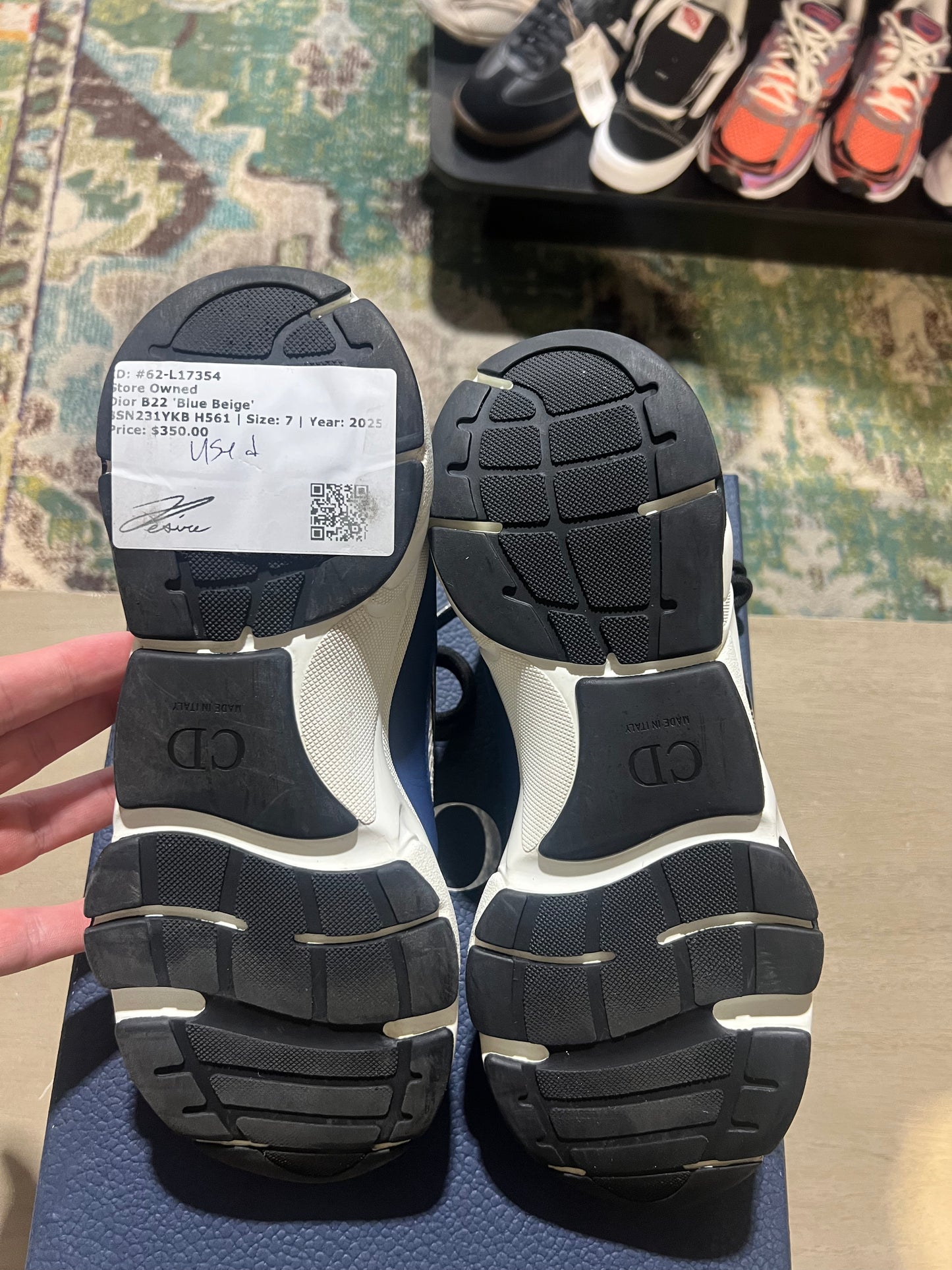 Dior B22 Blue Beige Used