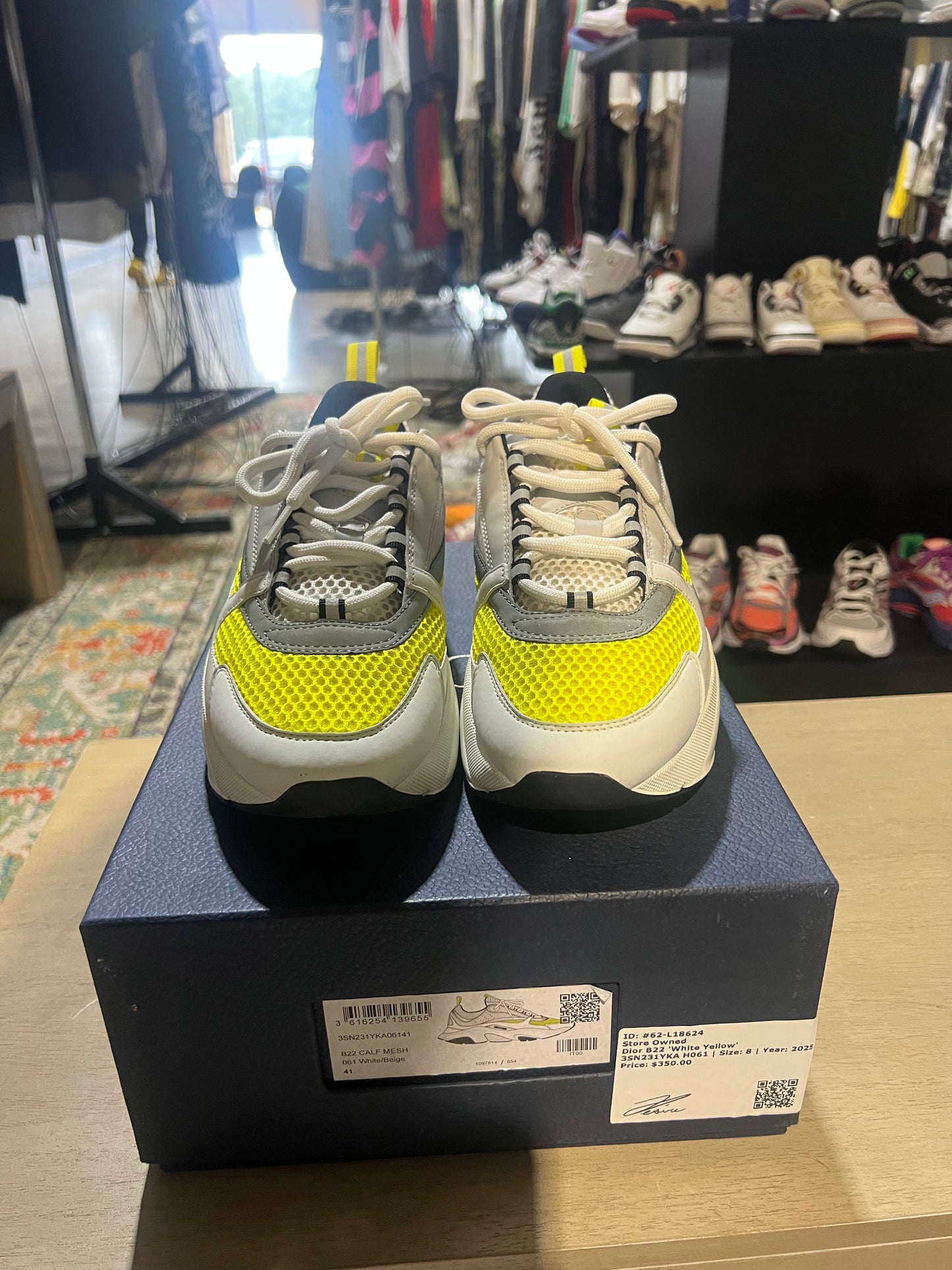 Dior B22 White Yellow Used