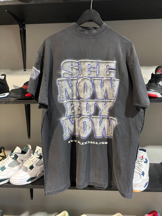 See Now buy now balenciaga tee