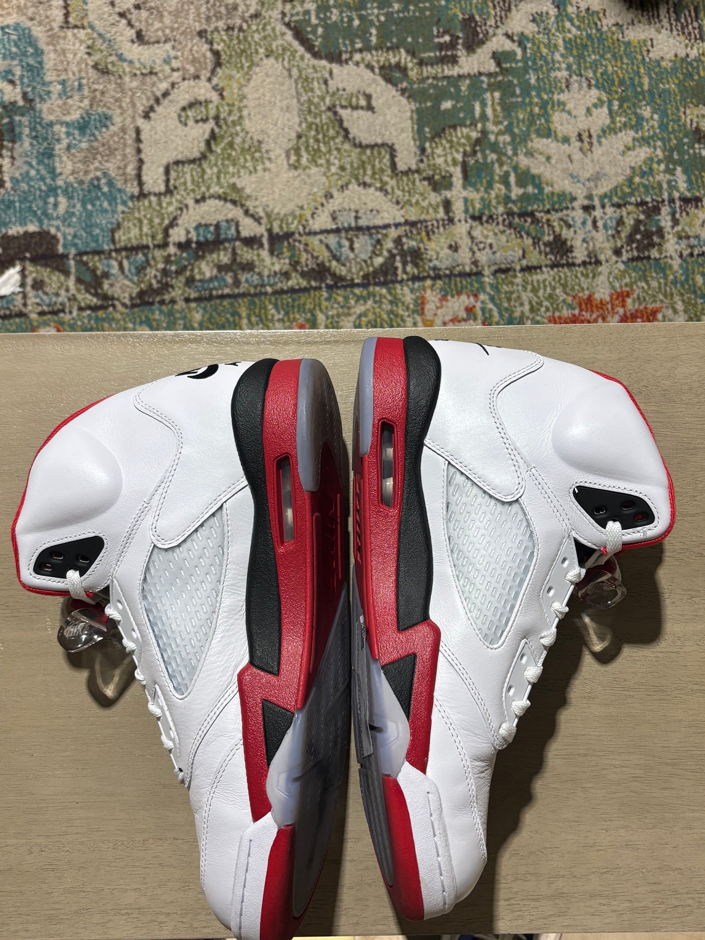 AIR JORDAN 5 FIRE RED USED SZ 13 NB