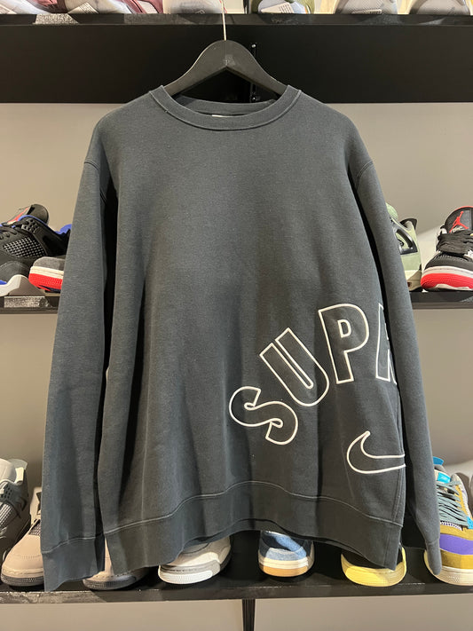 Supreme Nike Arc Crewneck Black