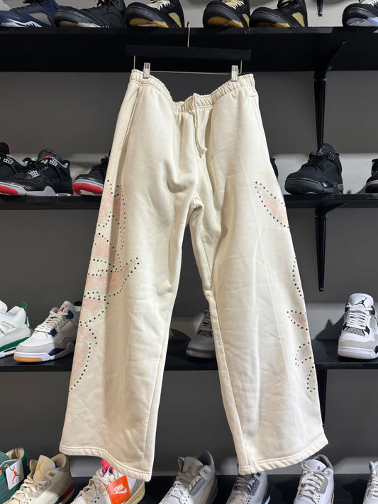Dirty South Apparel Sweatpants Cream/Pink