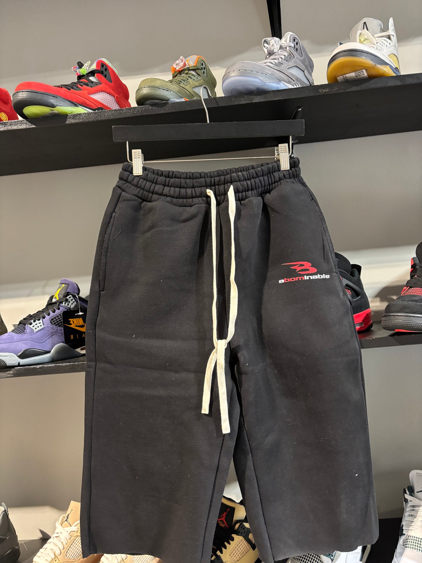 Abominable B logo Black Shorts