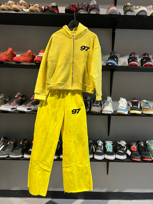 dominion yellow 97 sweatsuit