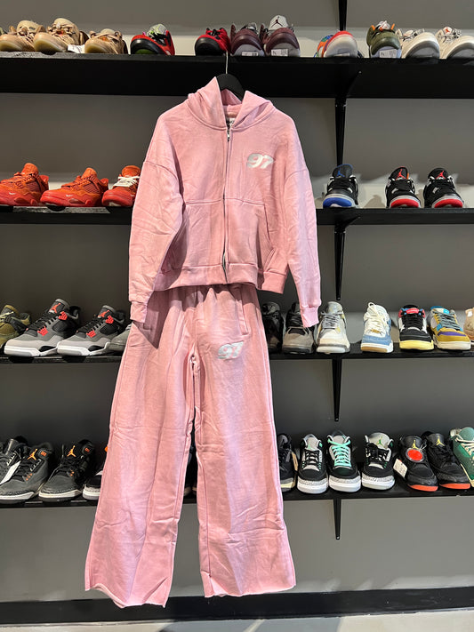 dominion pink 97 sweatsuit