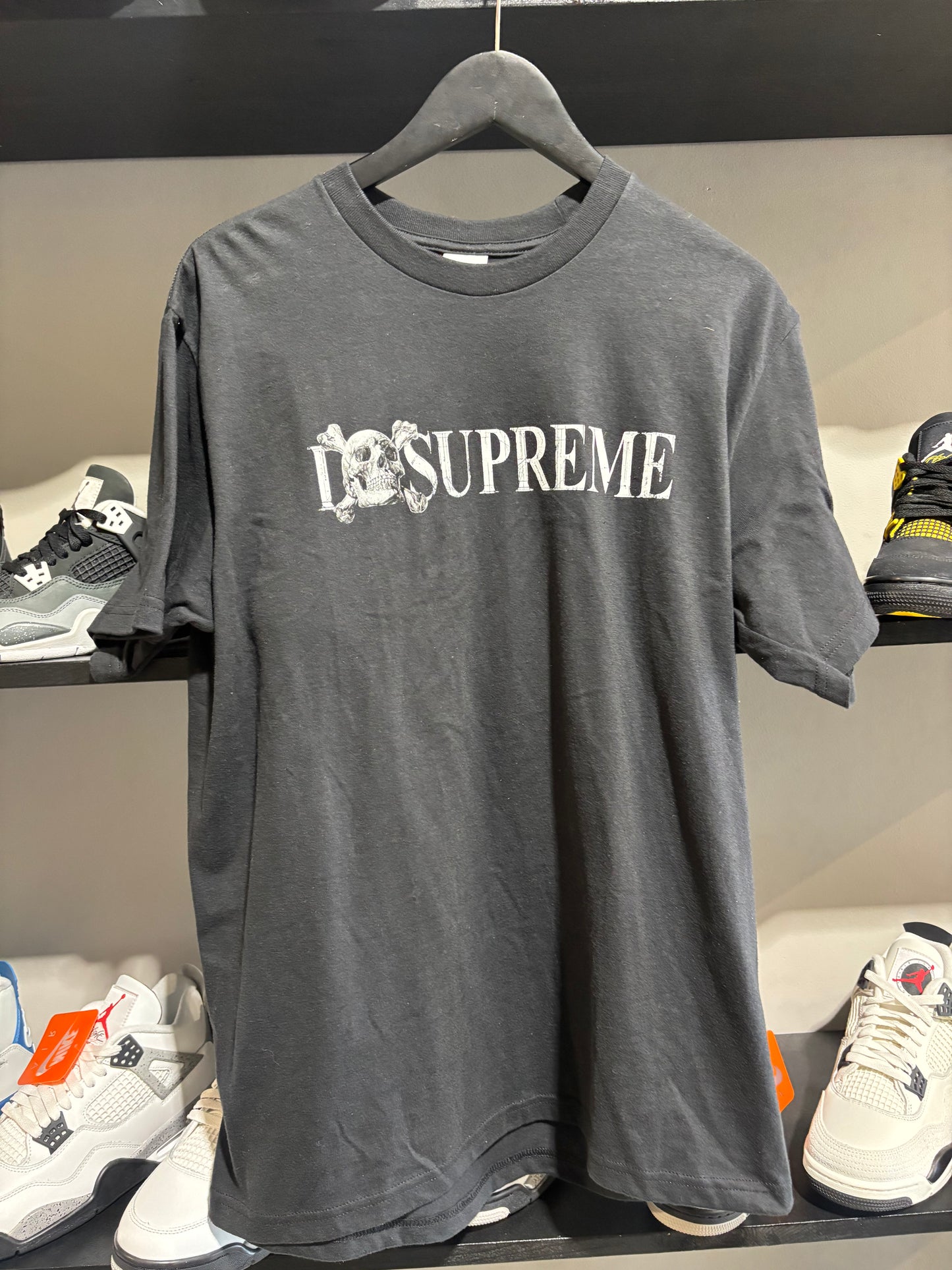 Supreme Skull Tee Black Sz M