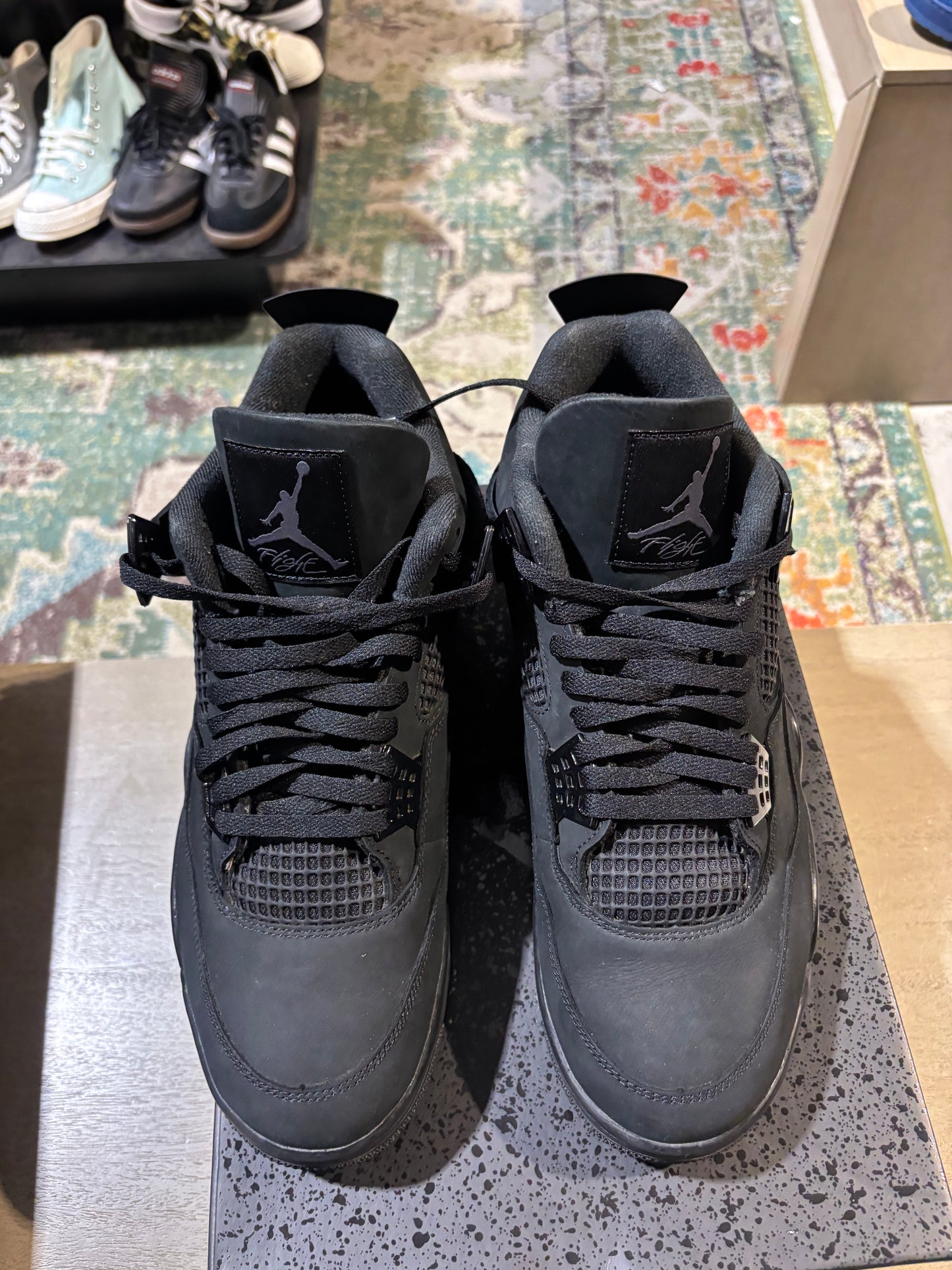 Jordan 4 Black Cat Used Sz 13