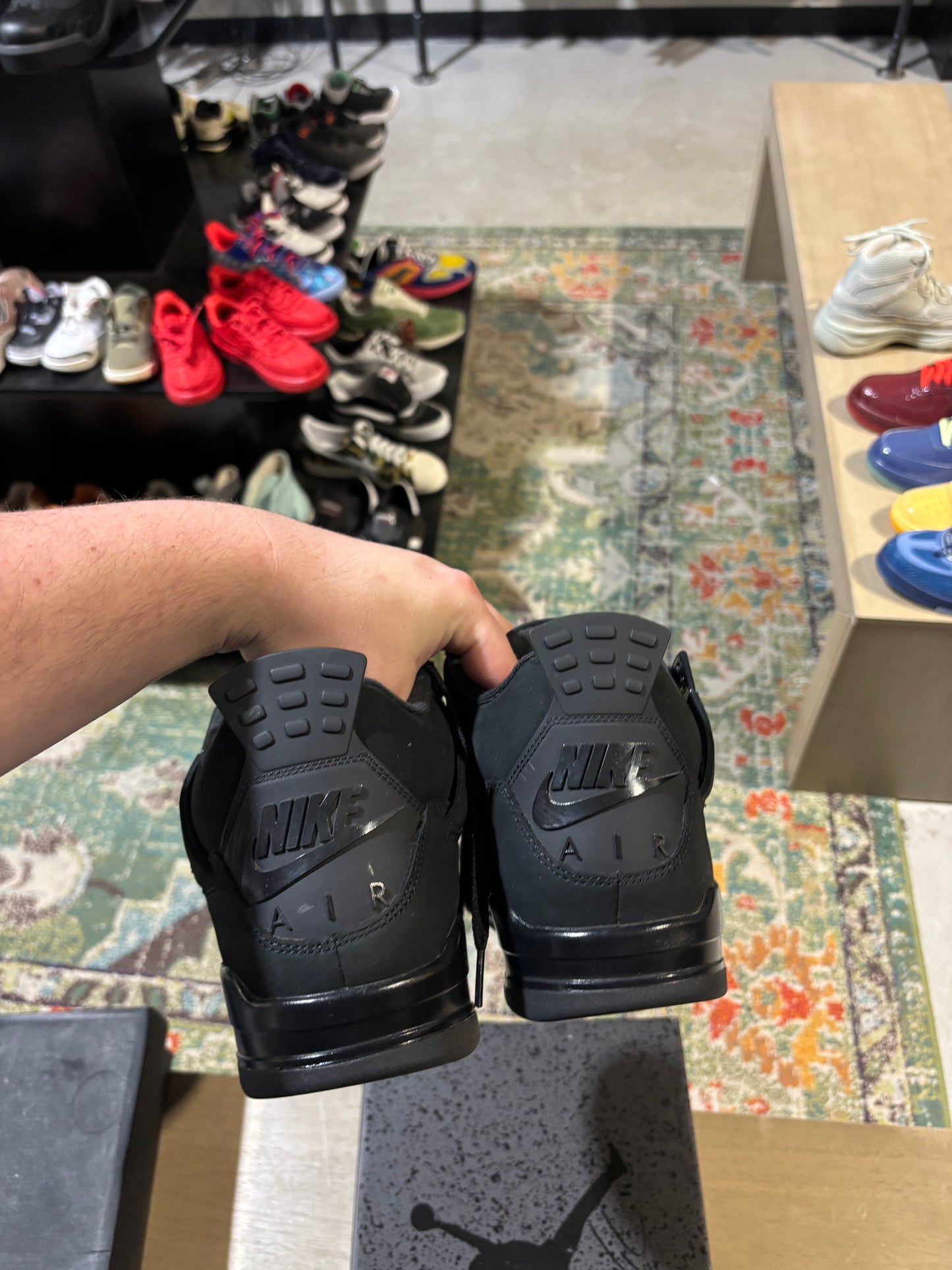 Jordan 4 Black Cat Used Sz 13