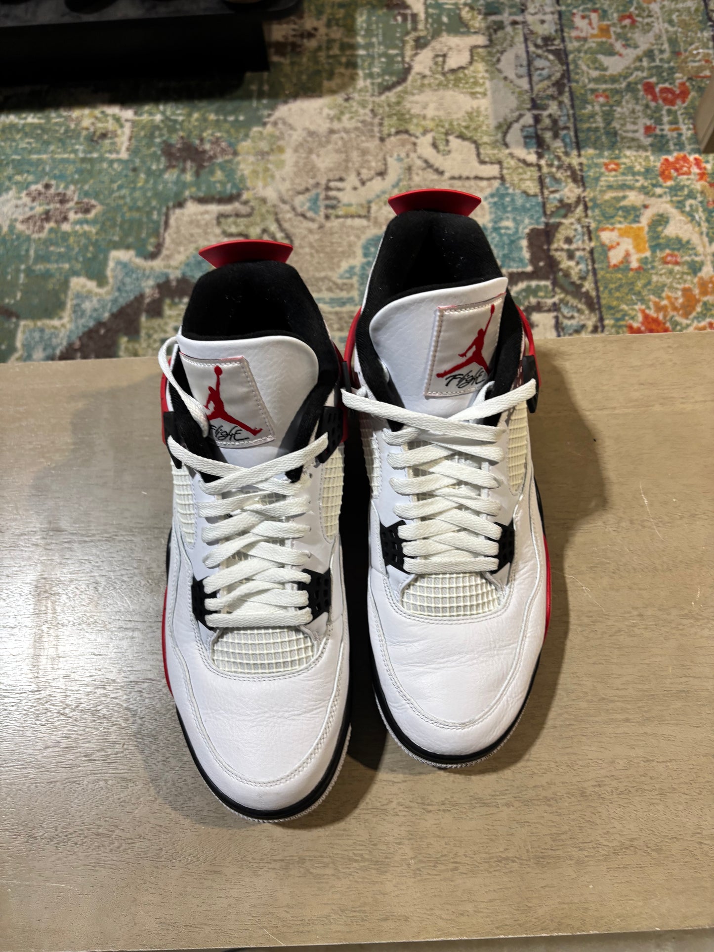 Jordan 4 Red Cement Used Sz 12 NB