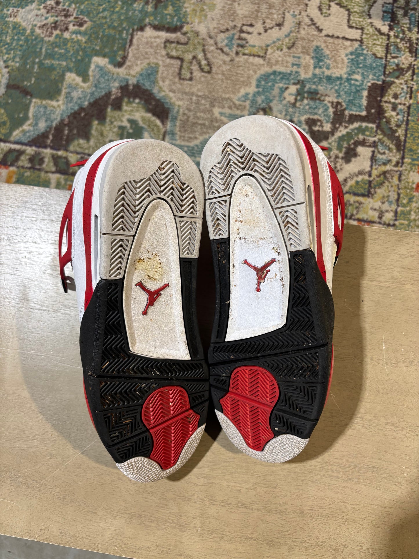 Jordan 4 Red Cement Used Sz 12 NB
