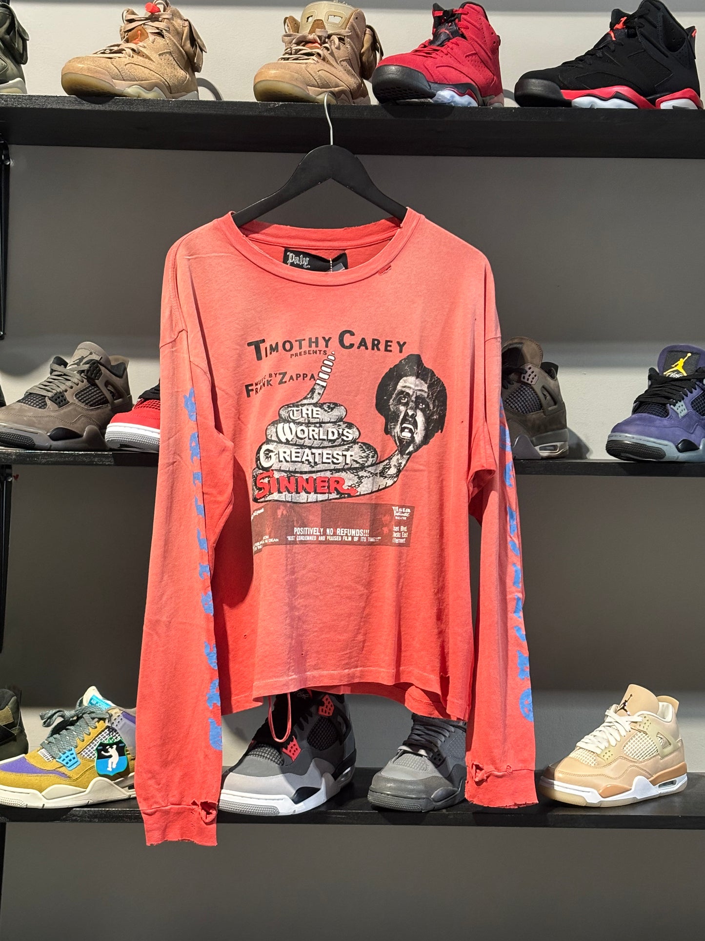 PALY HOLLYWOOD EAST OF EDEN L/S TEE - RED